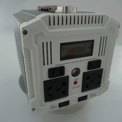 Pembangkit Listrik Tenaga Surya Portabel 1200W Output 110V Untuk Pemadaman Jaringan Listrik