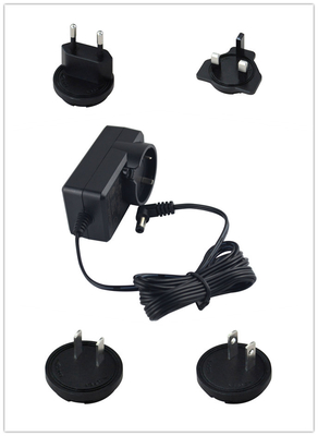 12 Volt Dc Plug In Power Supply Dengan Steker Yang Dapat Dipertukarkan