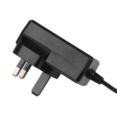 Ac Dc Adapter 24v Output IEC61558 Bersertifikat Dengan British Plug Untuk Pembersih Udara