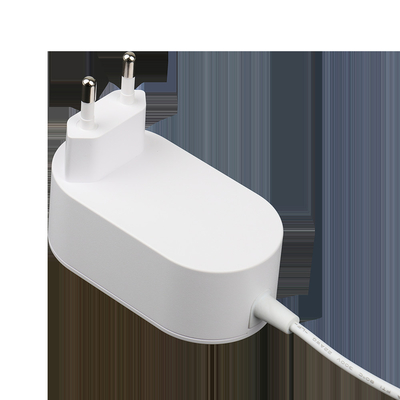 KC Plug Output AC DC Power Adapters, 30V DC Power Adapter 800mA Tingkat Efisiensi VI